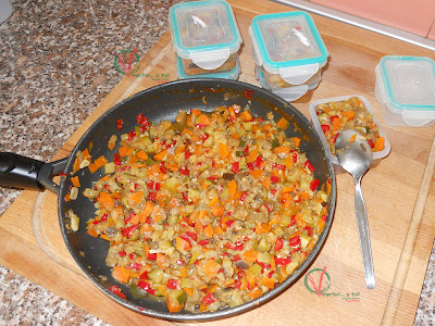 Verduras sofritas.