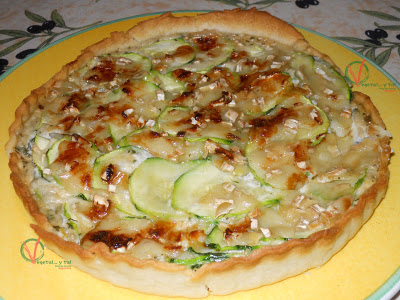 Quiche de calabacín.